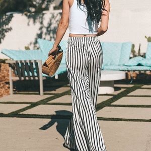 Zara stripe pants